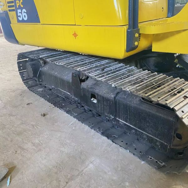 Low Working Hours Used Komatsu PC56 Mini Small Excavator for Construction Efficiency