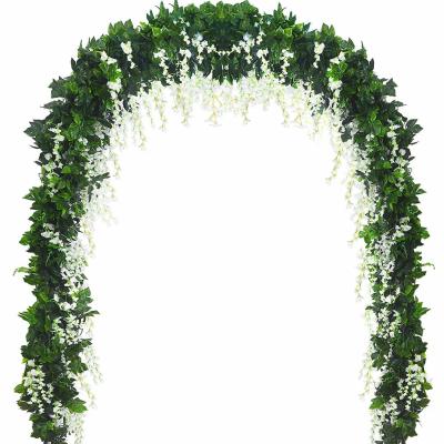 Beautiful Wedding Party Decorations Artificial Silk Wisteria Vine Balloon Decoration Line