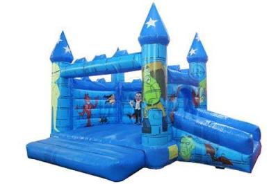 Dracula And Frankenstein Inflatable Bounce House For Pre - School