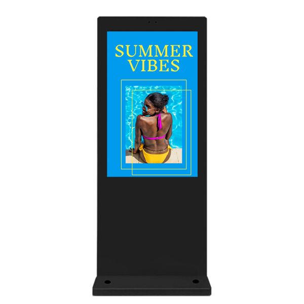 75 Inch Outdoor LCD Display 4K HD Network Digital Signage Advertising Screen for Banks and Education
