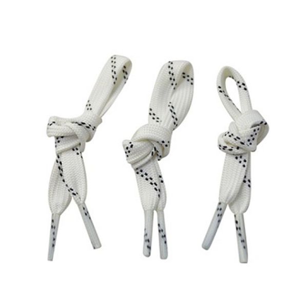 White Ice Hockey Skate Laces For Roller