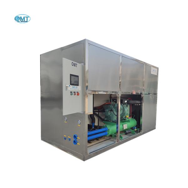 High Efficiency Large Ice Cube Maker Machine 3Phase Compact Design And Save Space