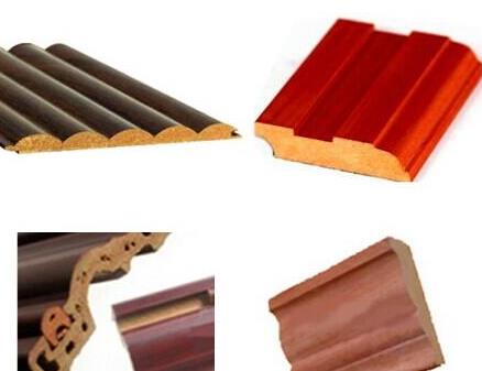 Wood Textured PVC Embossed Lamination Film / Membrane Pressing MDF Profile Surface