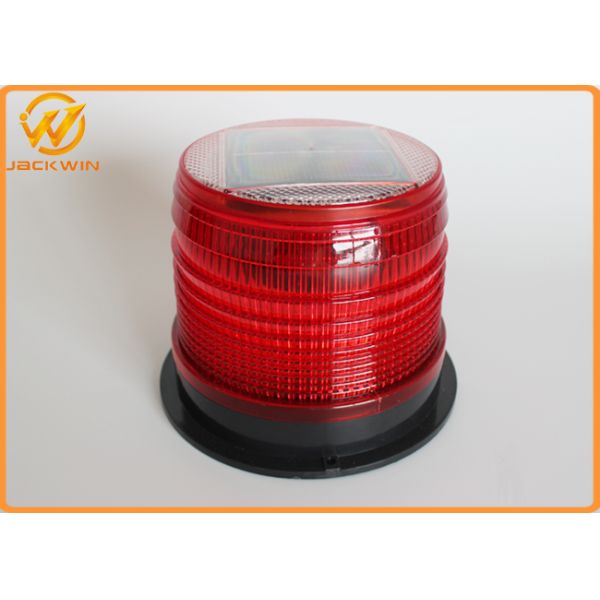 Truck / Airport / Tower Solar Powered Beacon Light Screw / Magnetic Mounted