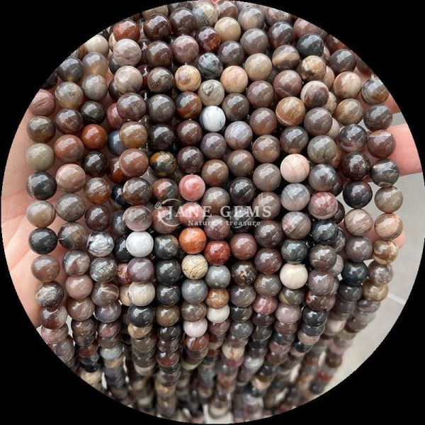 Round Cut Gems Bead Gold Sandstone Moss Agate Tourmaline Various Crystal Healing Loose Bead Strands The Ultimate DIY Jewelry Making Essential