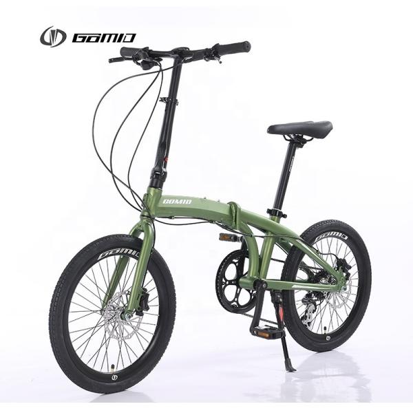 Alloy Extension-type Foldable Handlebar GOMID Folding City Bike Custom Foldable Bicycle with SHIMANO Kit Gear Cycle Ideal