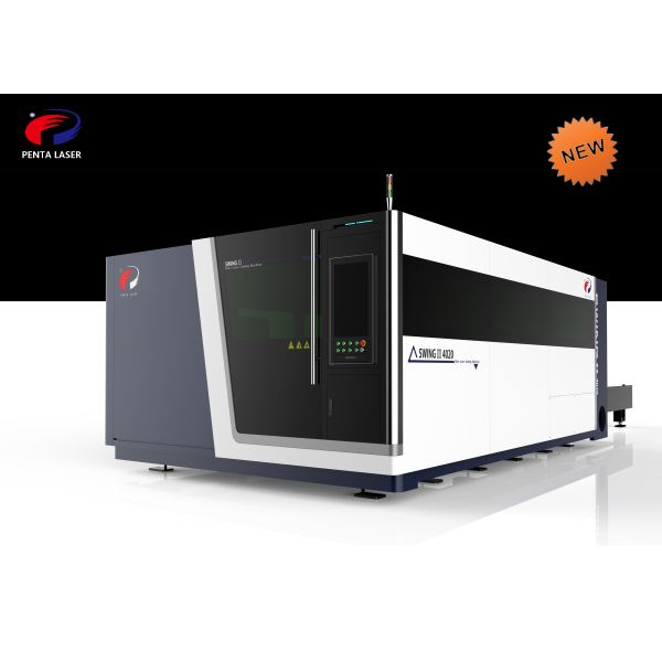 Découpeuse industrielle à grande vitesse de laser pour la puissance moyenne de feuillard à la puissance élevée