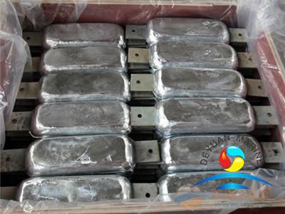 Marine Silver Anode  Zinc Anode Wear Resistant Outfitting Equipment Aluminum