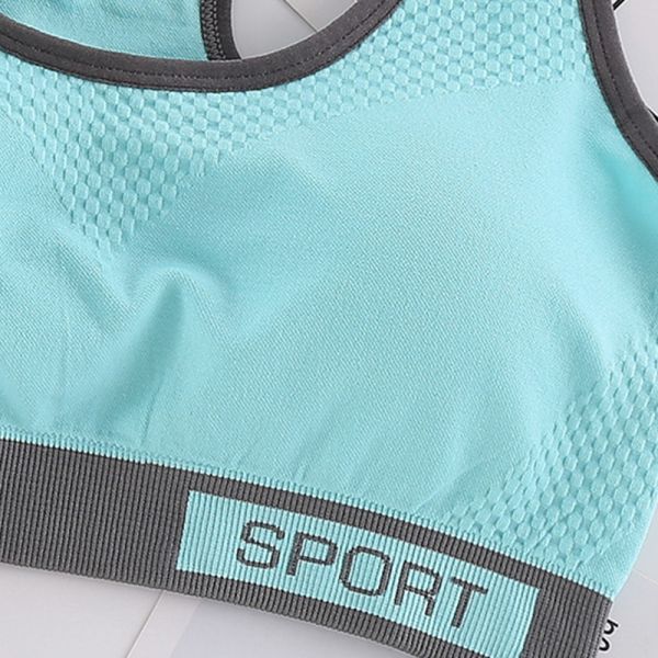 Solid Women High Impact Sports Bra Antishock Quick drying Short
