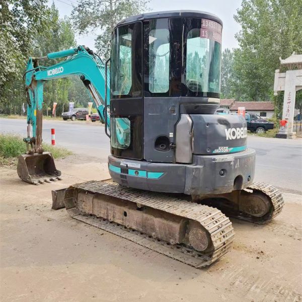 Made in Japan used Kobelco SK55SR excavator 5 ton with original parts