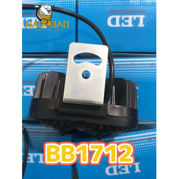 3 LED Owl Style Black Aluminum Casing Motorcycle LED HeadLight Spot Lamp