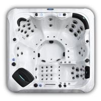 6 Seats Household Pearl White Whirlpool Spa Bathtub Outdoor Hot Tubs
