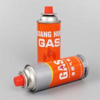 Ambiant cartouche portative 220g de cuisinière à gaz de boîte métallique de carburant de butane