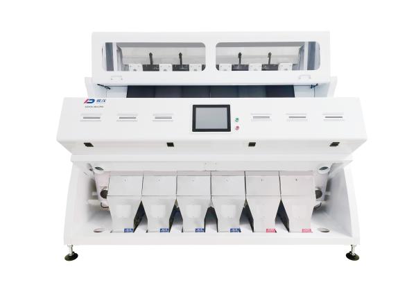 6 Chutes 384 Channels CCD RGB Agricultural Grain Wheat Sorter High Capacity