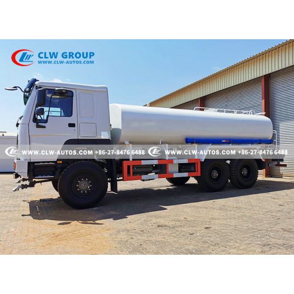 Полностью тележка 18ton Howo 371HP Bowser воды выхода воды колеса Controllable