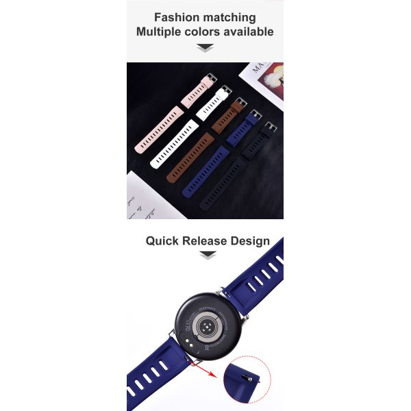 SHX AquaPuls Silicone Watch Strap