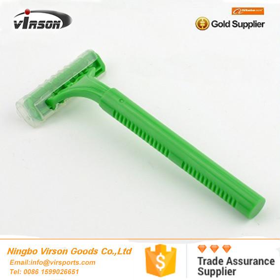 Wholesale High Quality Twin Blade Hotel Disposable Shaver Razors Women Pink Shaving Razors