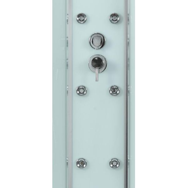 Просторные экстренные белые стеклянные кабины ливня для загородных клубов/свойства недвижимости