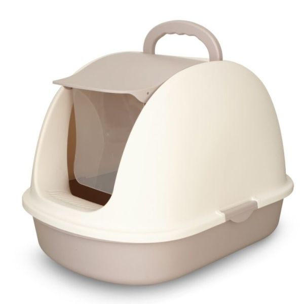 Odor Elimination Enclosed Cat Box Deodorize Large Covered Cat Litter Box