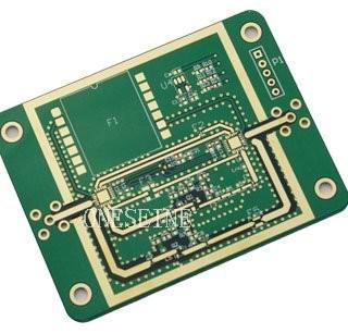 6L Rogers RO4350B FR4 Hybrid High Frequency PCB Board 1.6mm