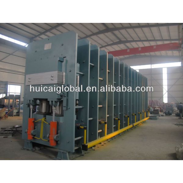 Rubber Tread Making Press with 1.5KW 75KW Power Jaw Type Rubber Vulcanizing Press