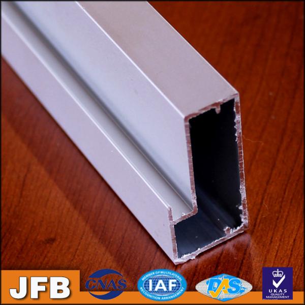 China Aluminum extruded profile aluminium frame aluminium kitchen cabinet door profile