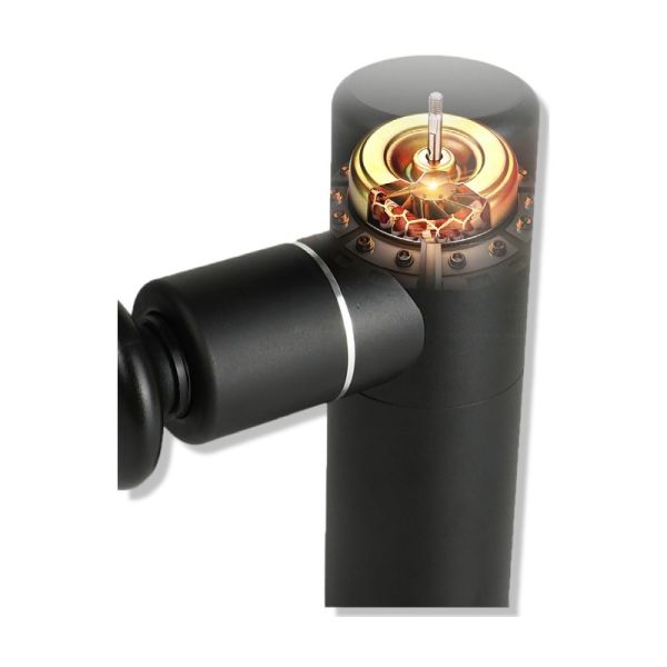 Портативный электрический массажный пистолет для фасции, релаксация мышц, зарядка через USB