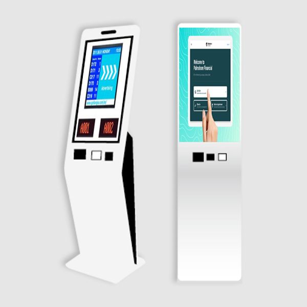 10.1-65 Inch Self-Service Kiosk with 3840x2160 Resolution and 178° Viewing Angle for Queue Management System