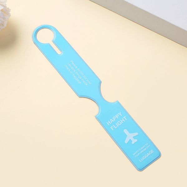 Офис / Школа / Личный мультфильм Силиконовый идентификационный тег багажа для сумки Чемодан Самолет Круизные суда