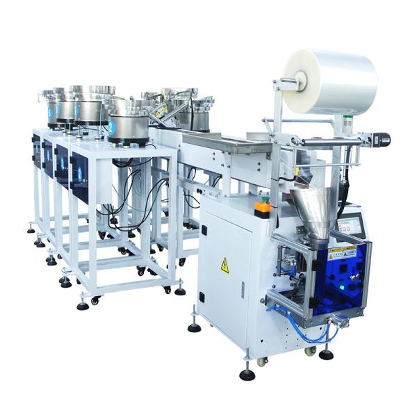 Semi-automatic Manual Placement Filling Screws Bolts Small Parts Hardware Packaging Machine