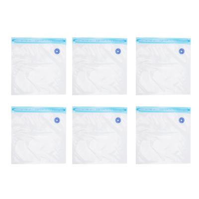Nylon Vacuum Zipper Bags Food Packaging With Reclosable Double‑Layer Zipper