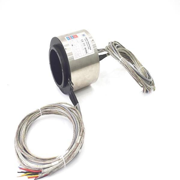 115mm de aço inoxidável com o deslizamento Ring Transmit do furo 100M Ethernet