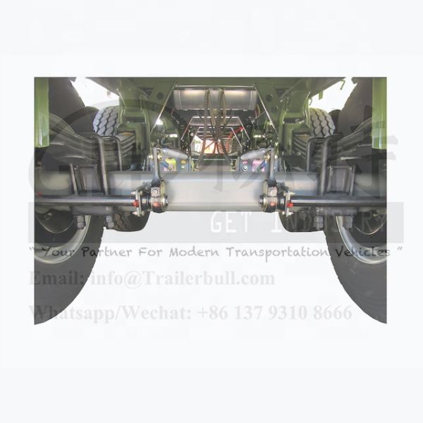 40ft 3 Axles Platform Rail Side Semi Trailer with EBS Brake System for Cargo Delivery