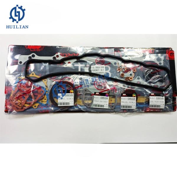 Full Gasket Overhaul Set DH220-7 DH220-5 Excavator Full Gasket Set 65.01510-0001 65.99601-8027