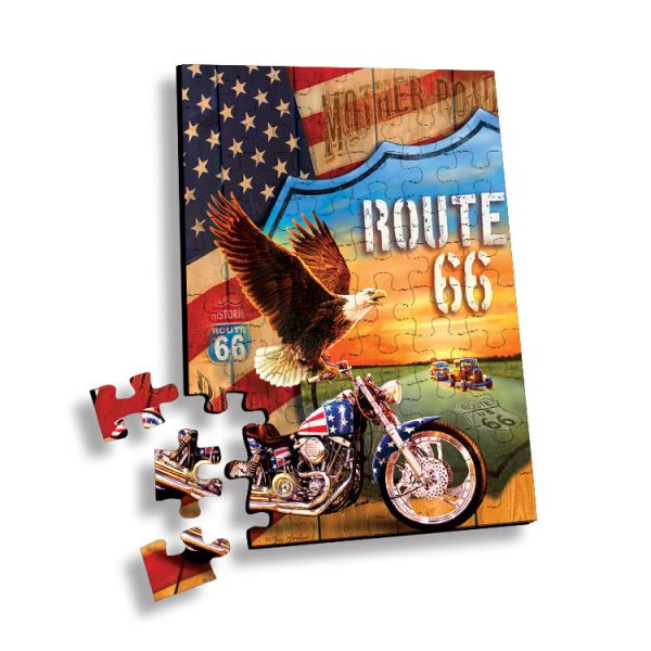 100 головоломка части пластиковая 3D линзовидная печатая для сувенира