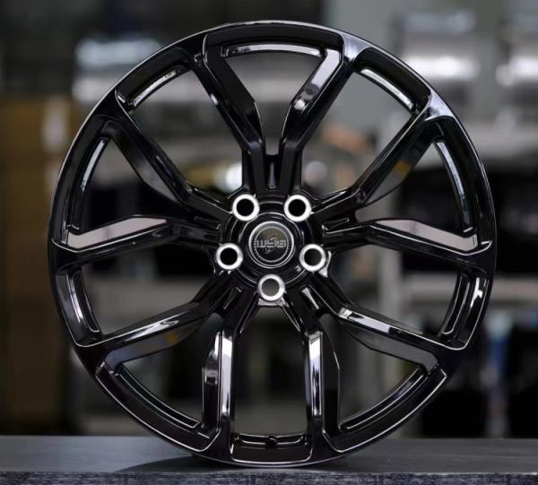 Land Rover 20 21 22in Replica Wheels Black Aluminum Alloy rims 5x108