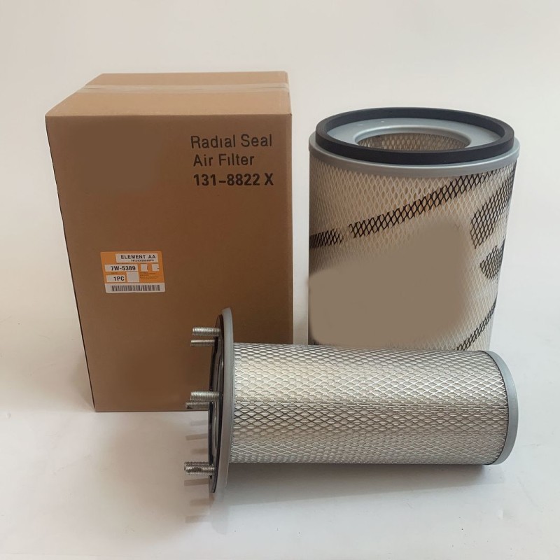 7W-5389 131-8822 Dual Air Filter Set  950E 966E Wheel Loader