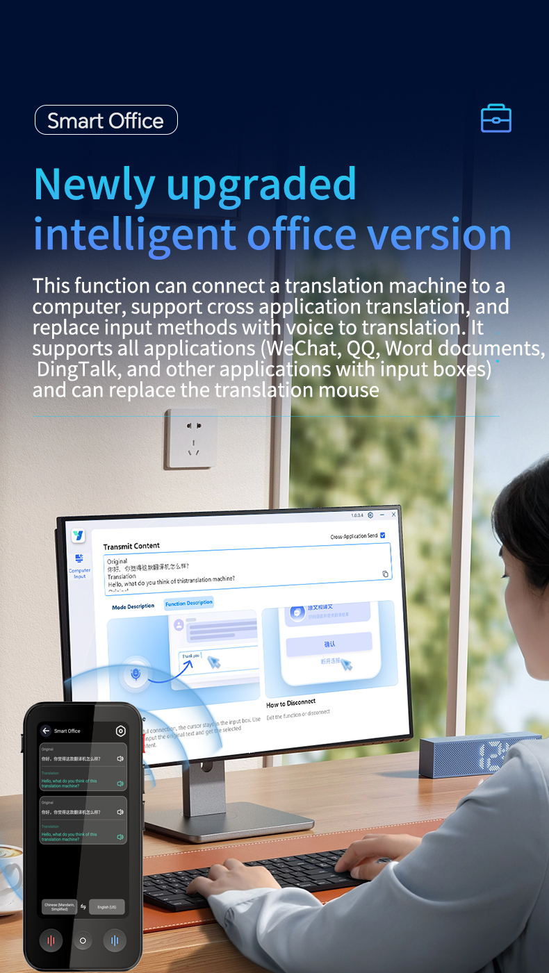 Real Time Voice Calling Translator 142 Languages Two Way Translation Device