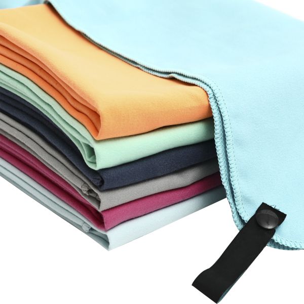 Быстрый сухой логотип на открытом воздухе Microfiber 2 Packging изготовленный на заказ резвится полотенце для спортзала