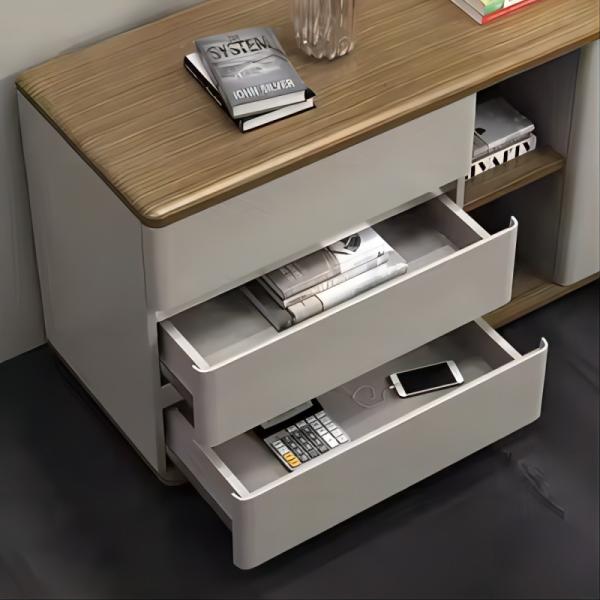 Light Luxury Wind Entry Door Modern Simple Storage Partition Office Furniture Tea Water Cabinet