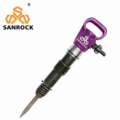 Portable Rock Drilling Machine with Length 575mm Pneumatic Rock Drill Concrete Creaker Air Pick Hammer