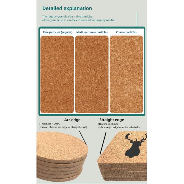 Thick Cork Mats For Kitchen Rectangular Cork Placemats Cork Board Hot Plate