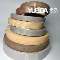 Moderne étanche à l'eau en bois placage bordure bande PVC flexible bordure bande 11 couleurs