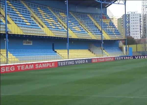 6,000nits Sports Perimeter LED Display Screen Panel for Stadium events