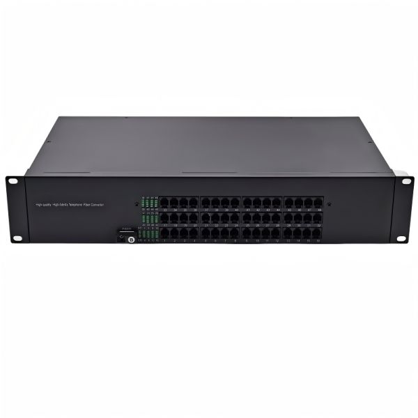 48 Channel Telephone Multiplexer Rack Mount Fiber Optic Multiplexer