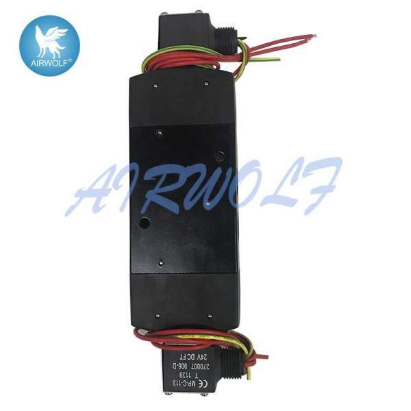 Válvula de controle pneumática do solenoide, válvula de solenoide SCG553 do compressor de ar PVG553 EFG553