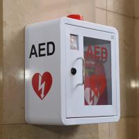 Utilisation d'intérieur d'acier d'AED de Cabinets durables de défibrillateur avec le coin incurvé