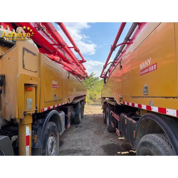 SANY SY56 RZ6 Тележк-установило складчатость конкретного насоса w/6-arm & достигаемость 56m вертикальную