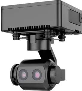 Micro Size 3 Axis Gimbal Camera Ultra Lightweight Automatic Image Tracking For Drone