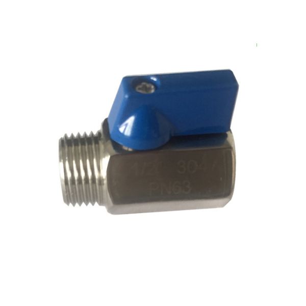 1 Inch Stainless Steel Mini Ball Valve 316 1000 Wog  Bsp Mf Threaded